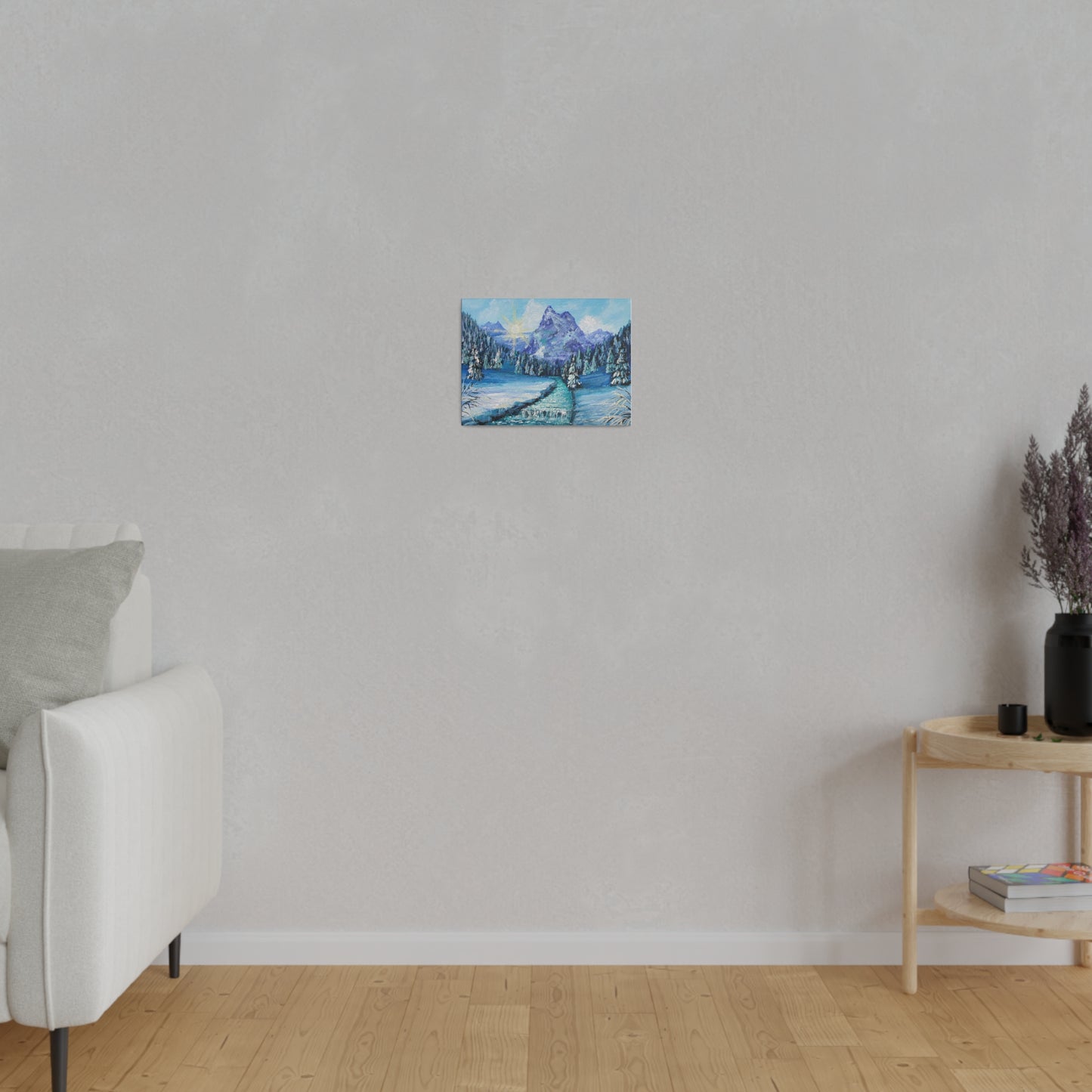 Swiss Alps | Matte Canvas, Stretched