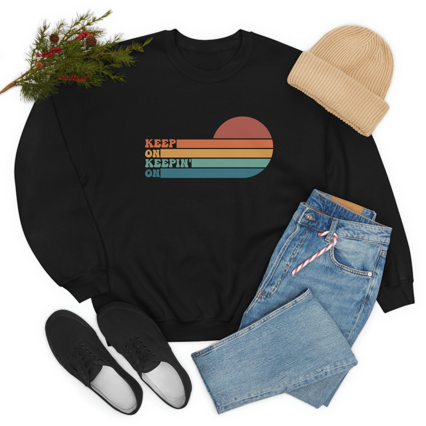 Keep On Keep'n On | Unisex Heavy Blend™ Crewneck Sweatshirt