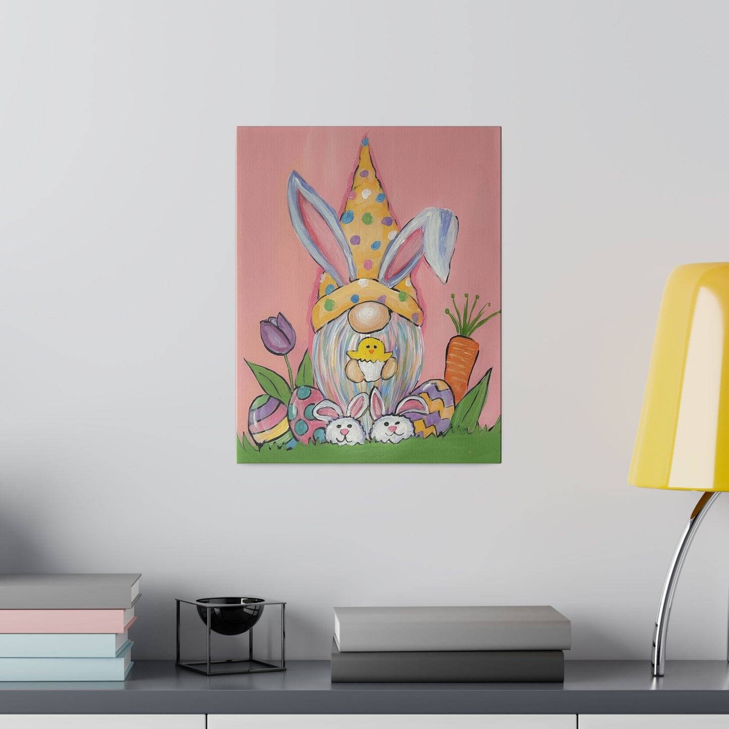 Easter Gnome | Matte Canvas, Stretched