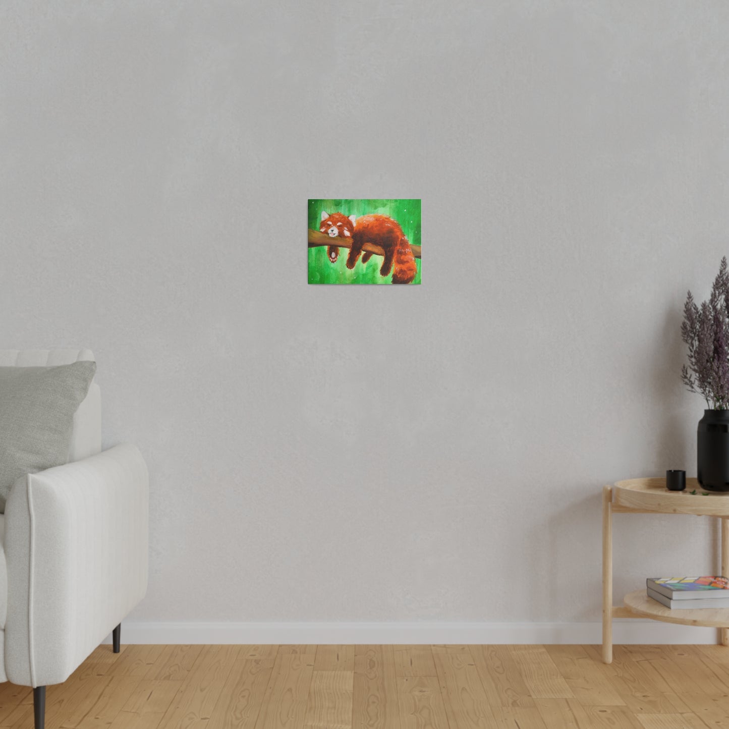 Red Panda | Matte Canvas, Stretched