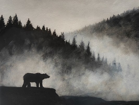 Black and White Bear