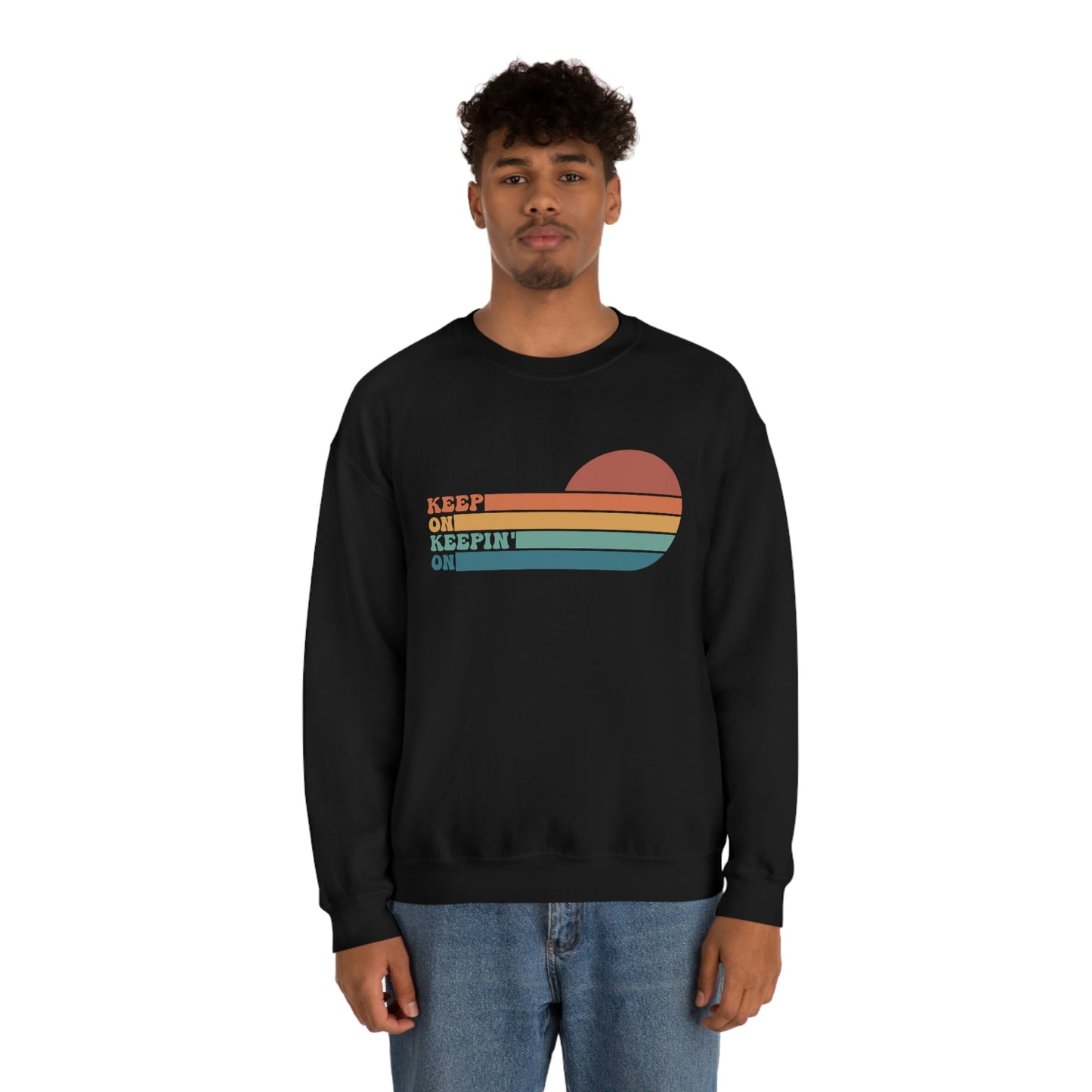 Keep On Keep'n On | Unisex Heavy Blend™ Crewneck Sweatshirt