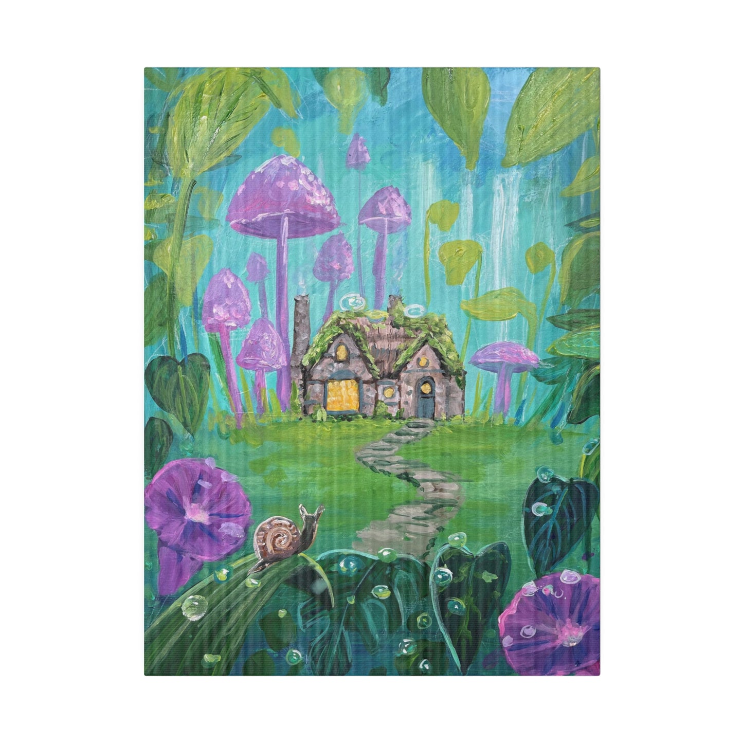 Fairy House | Matte Canvas, Stretched