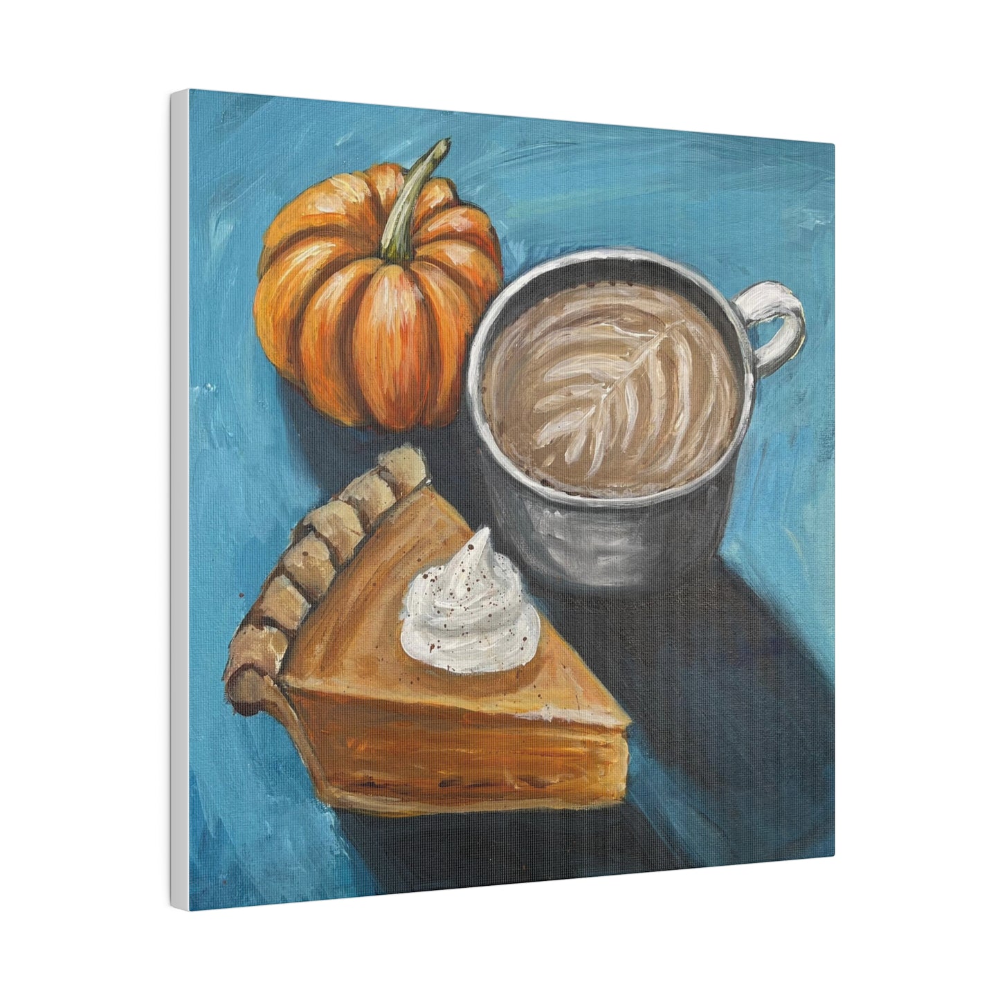 Pumpkin Pie | Matte Canvas, Stretched