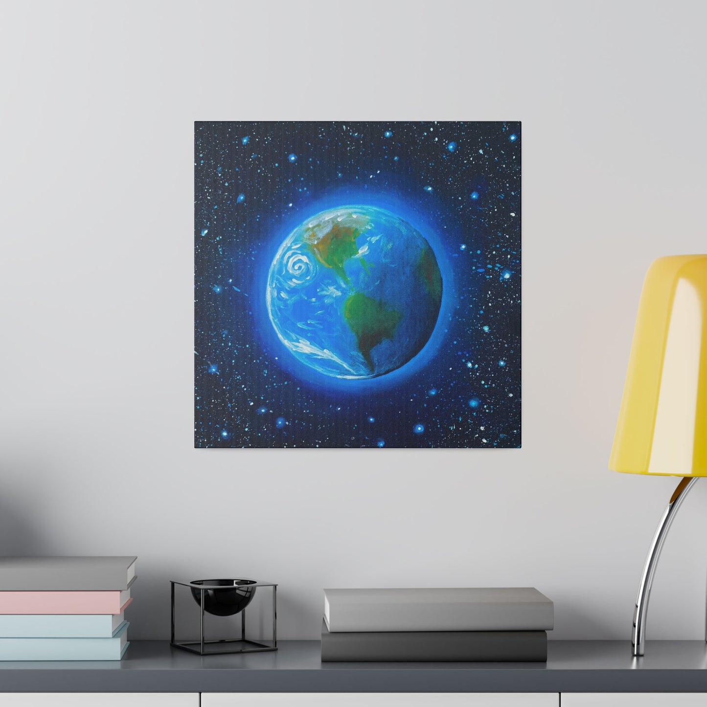 Pale Blue Dot | Matte Canvas, Stretched, 0.75"