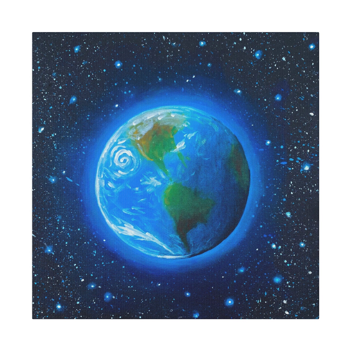 Pale Blue Dot | Matte Canvas, Stretched, 0.75"