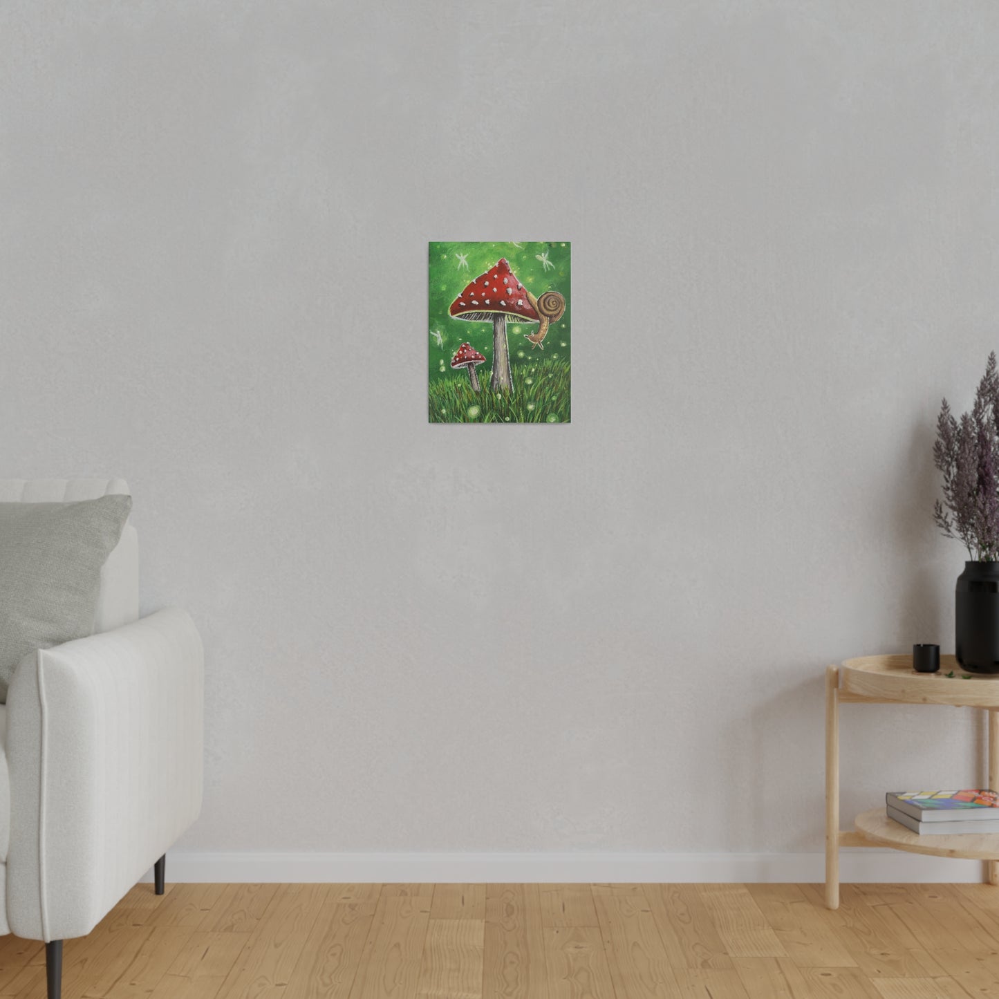 Magical Mushroom | Matte Canvas, Stretched
