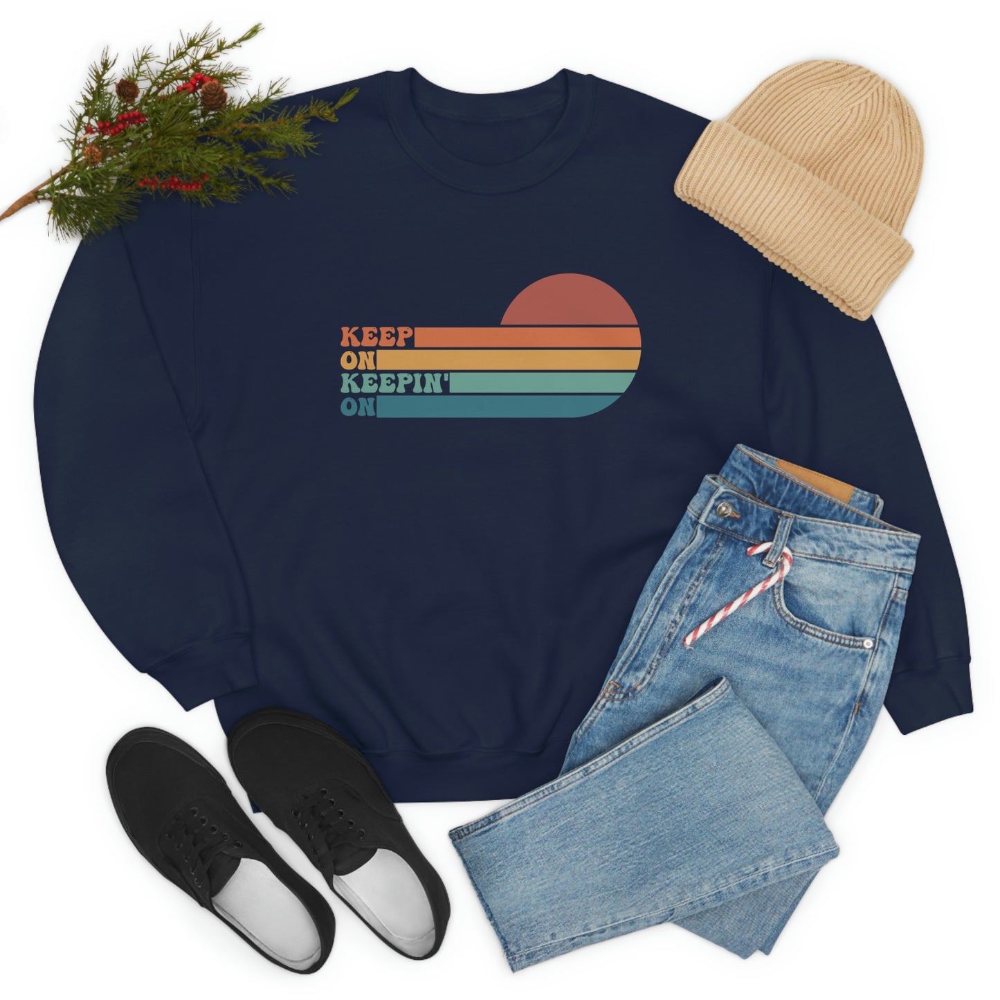 Keep On Keep'n On | Unisex Heavy Blend™ Crewneck Sweatshirt