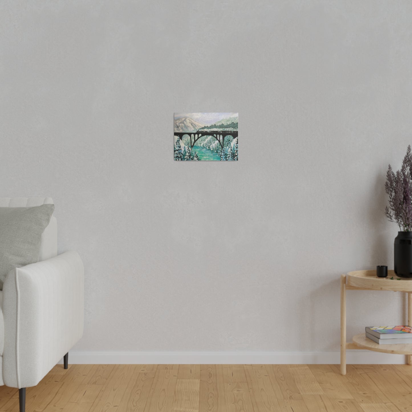 Glacier Express | Matte Canvas, Stretched