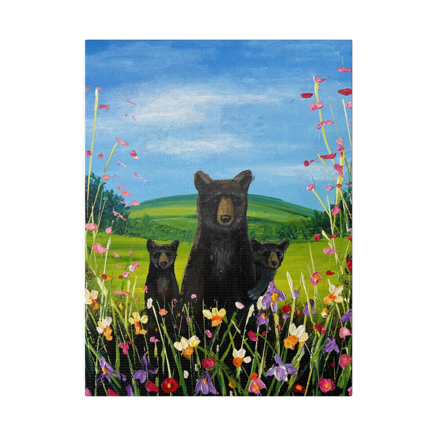 Mama Bear | Matte Canvas, Stretched