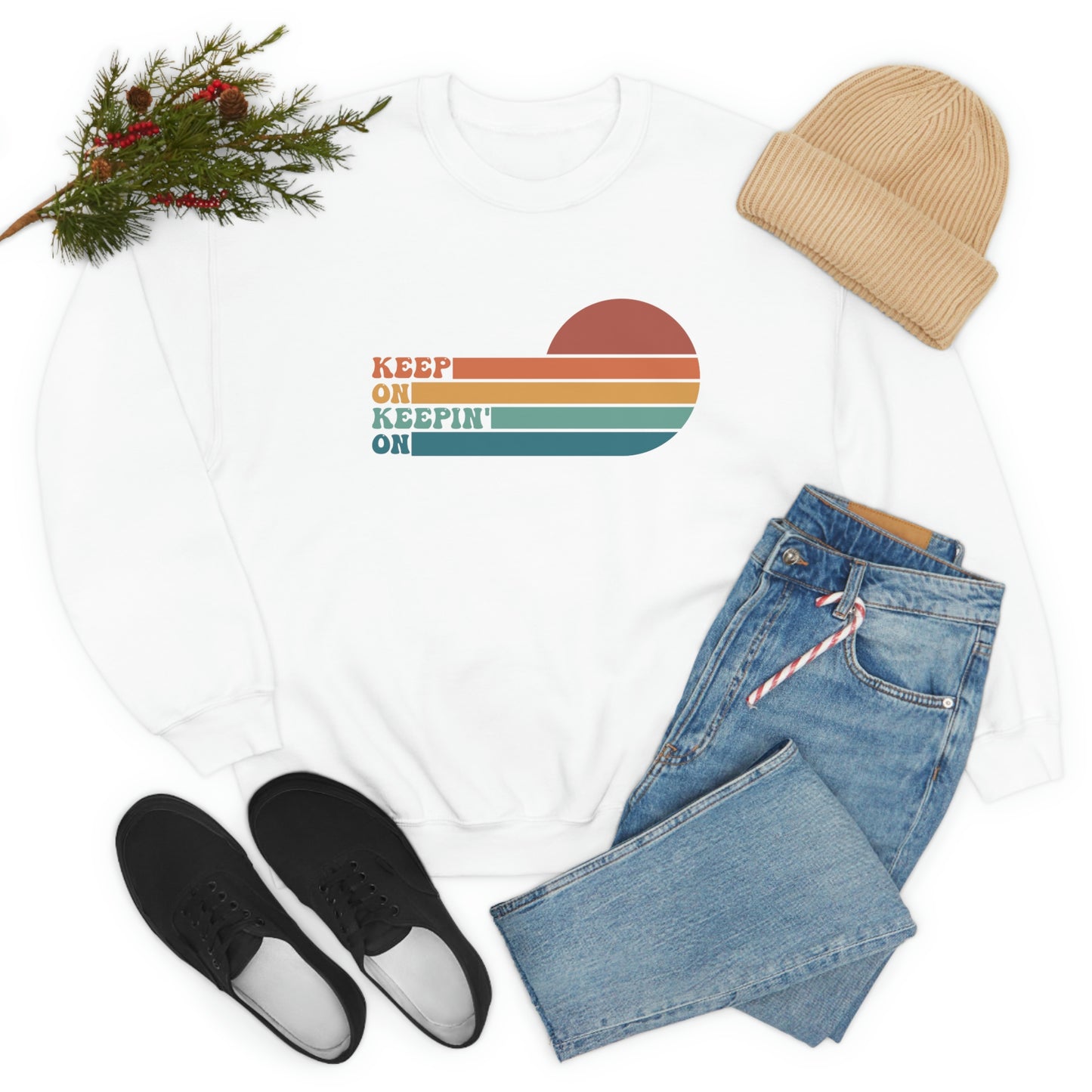 Keep On Keep'n On | Unisex Heavy Blend™ Crewneck Sweatshirt