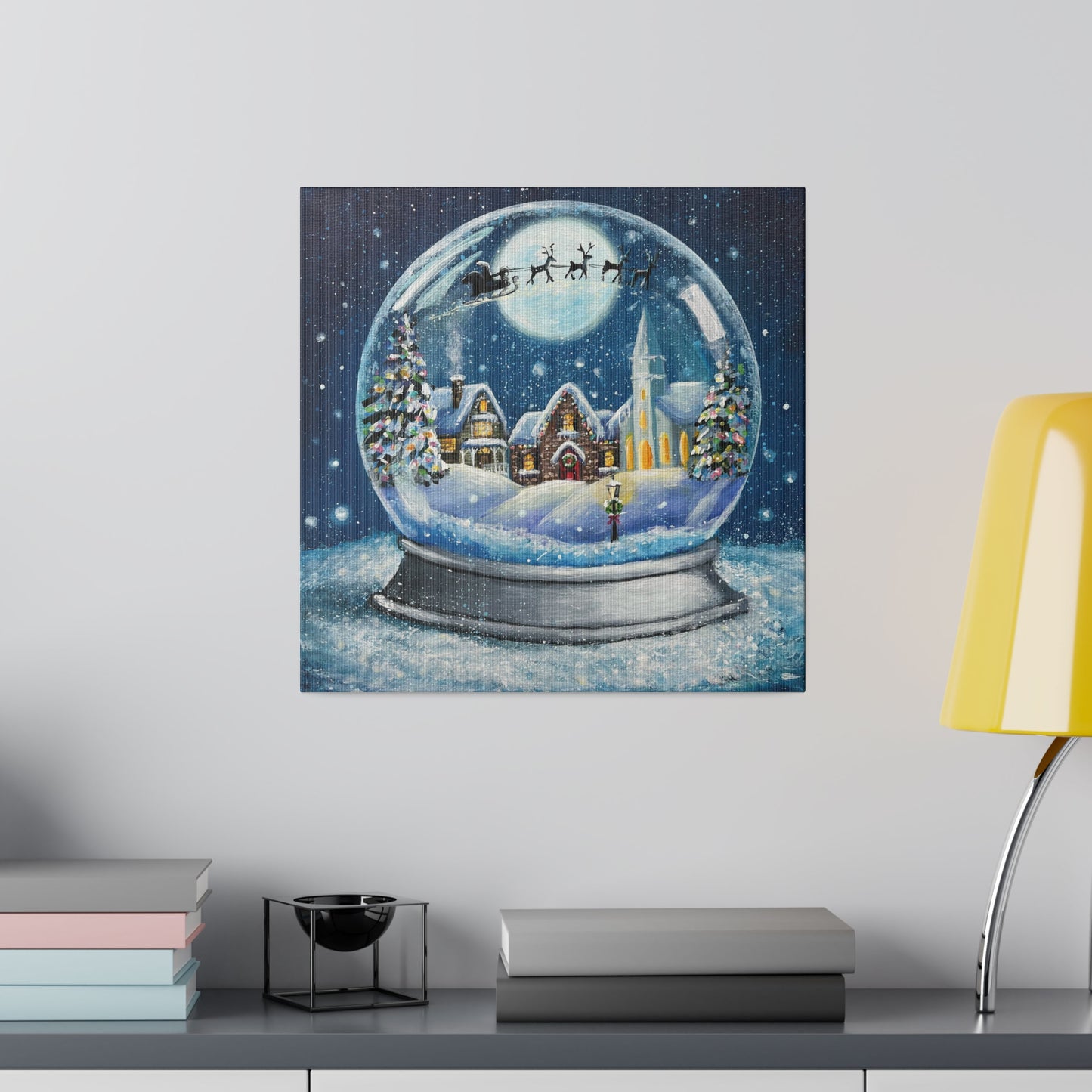 Christmas Village | Matte Canvas, Stretched