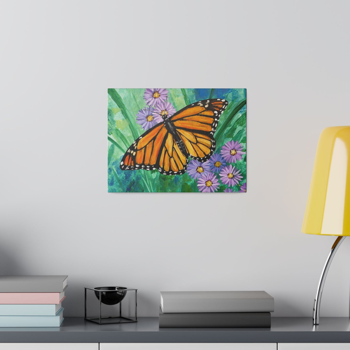 Magnificent Monarch | Matte Canvas, Stretched