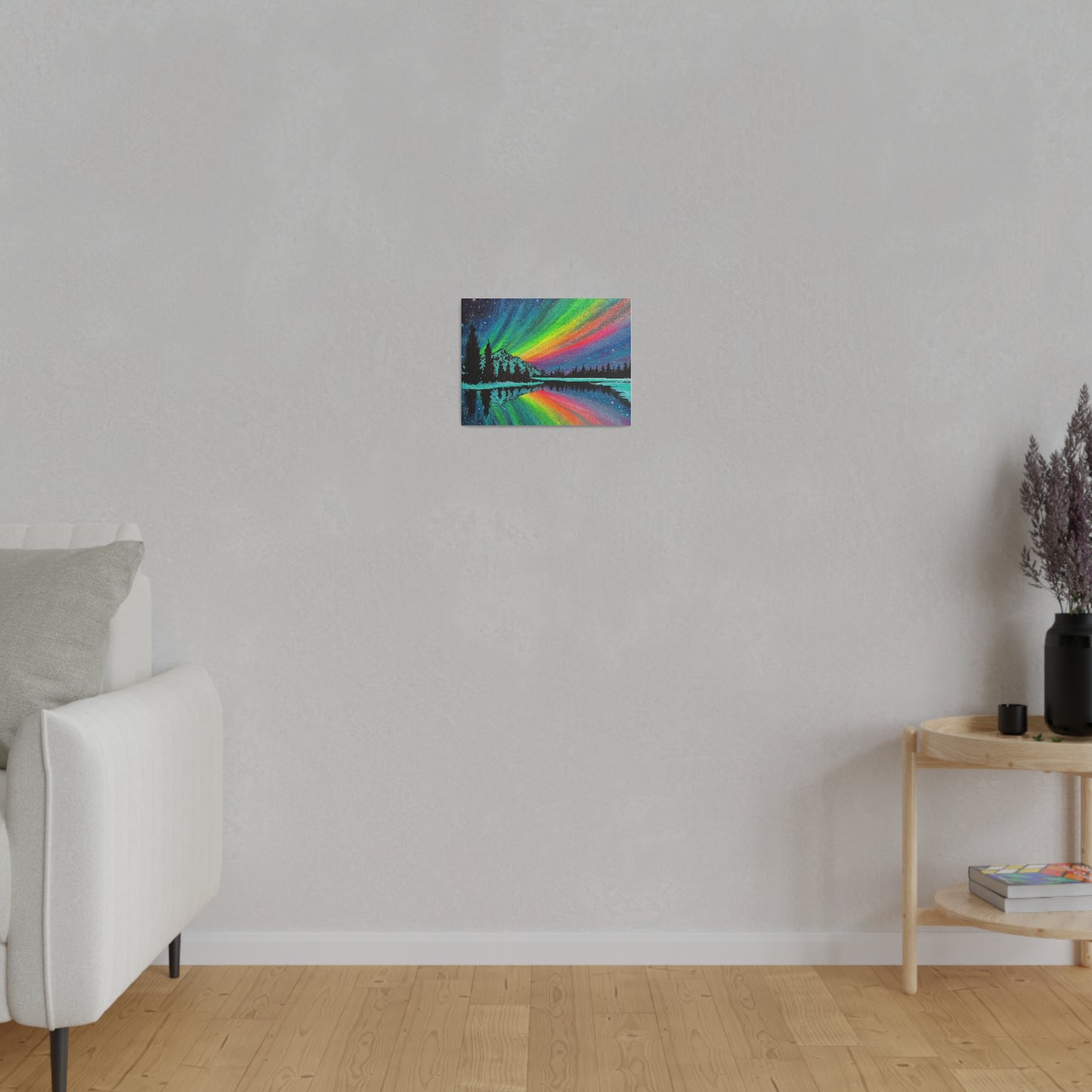 Rainbow Aura | Matte Canvas, Stretched