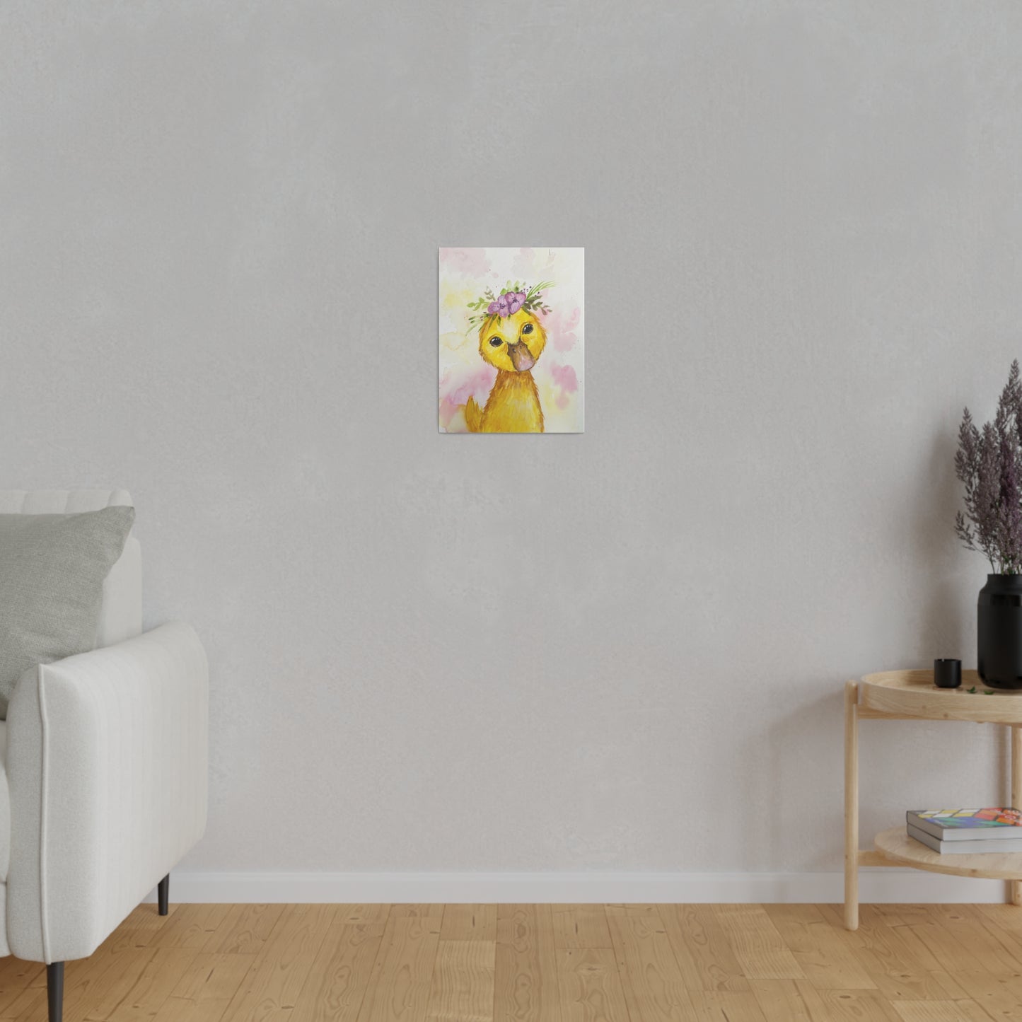 Farmyard Friends - Duck | Matte Canvas, Stretched