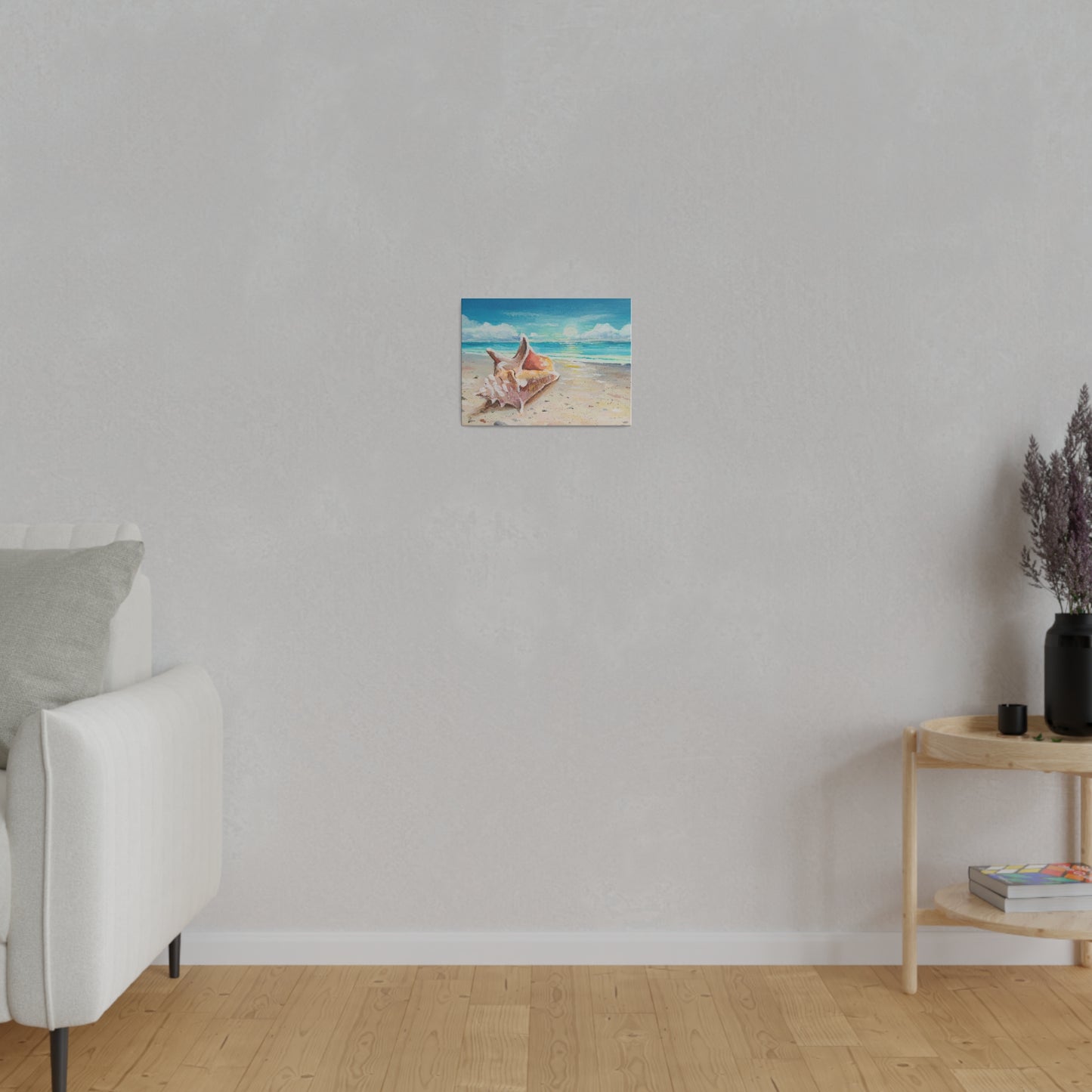 Shoreside Seaside | Matte Canvas, Stretched