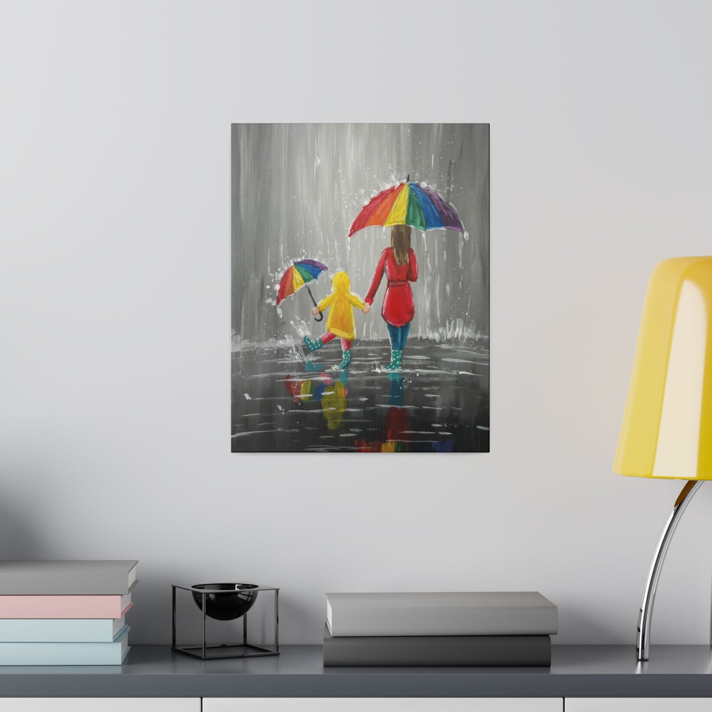 Love'n the Rain | Matte Canvas, Stretched