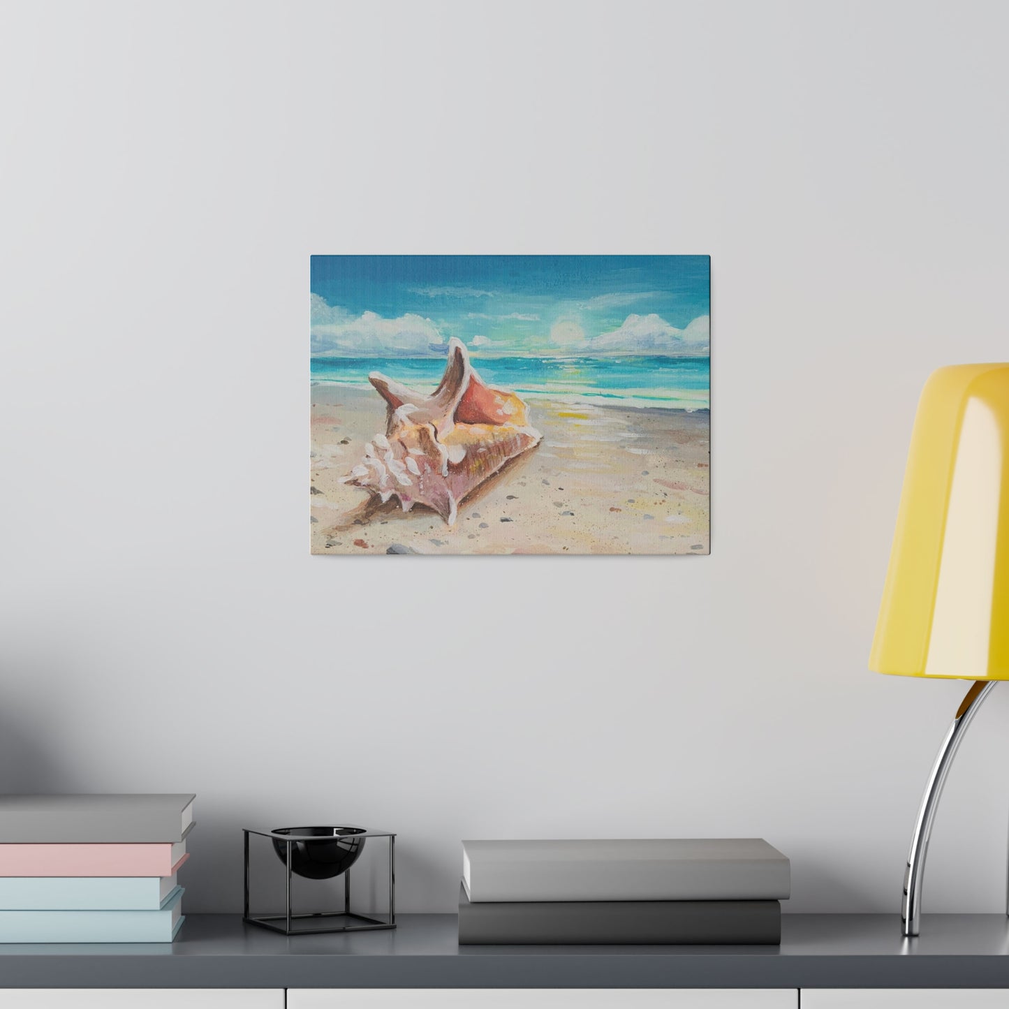 Shoreside Seaside | Matte Canvas, Stretched