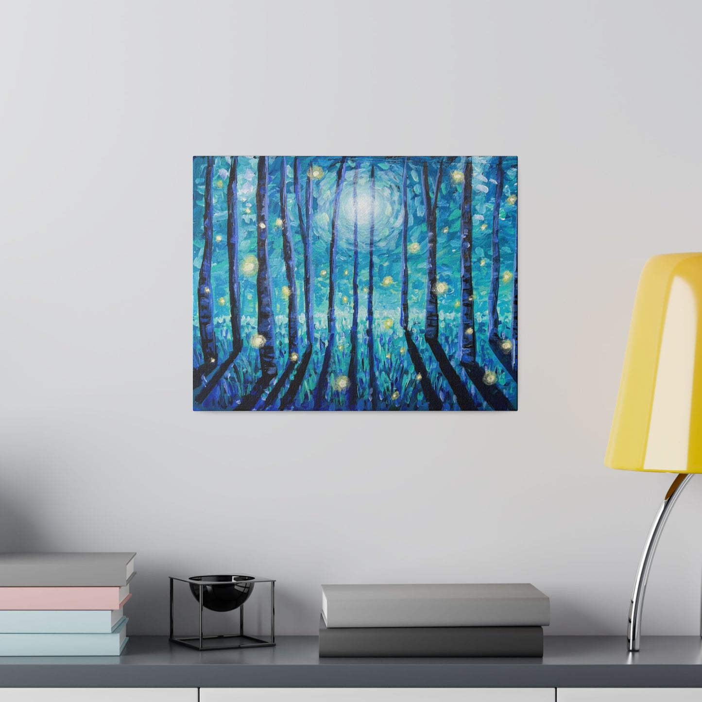 Summer Birch | Matte Canvas, Stretched