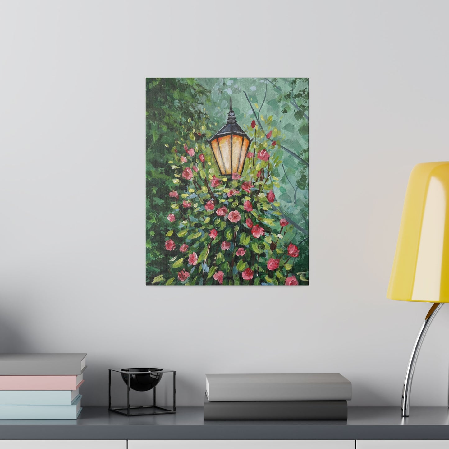 Summer Lamp Post | Matte Canvas, Stretched