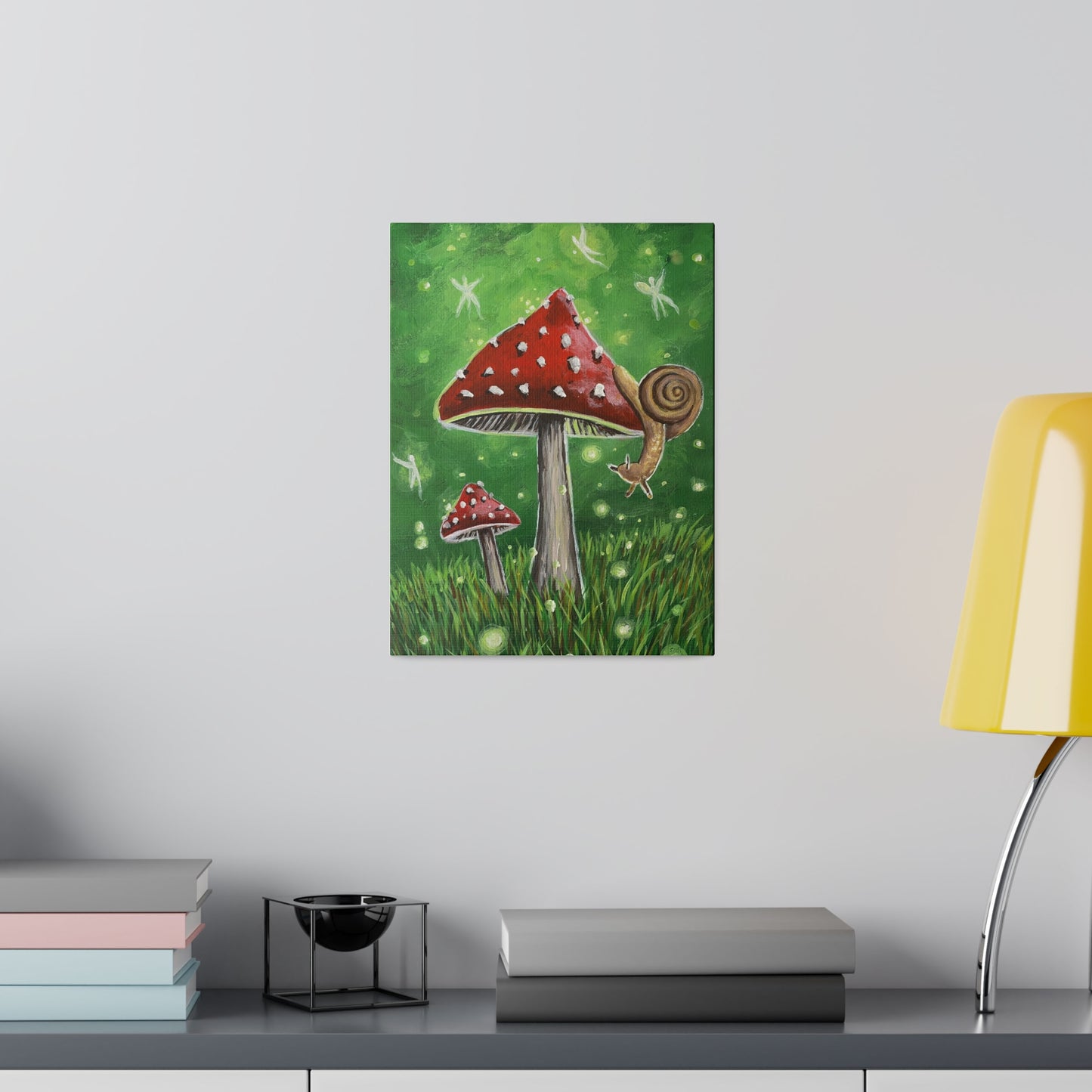 Magical Mushroom | Matte Canvas, Stretched