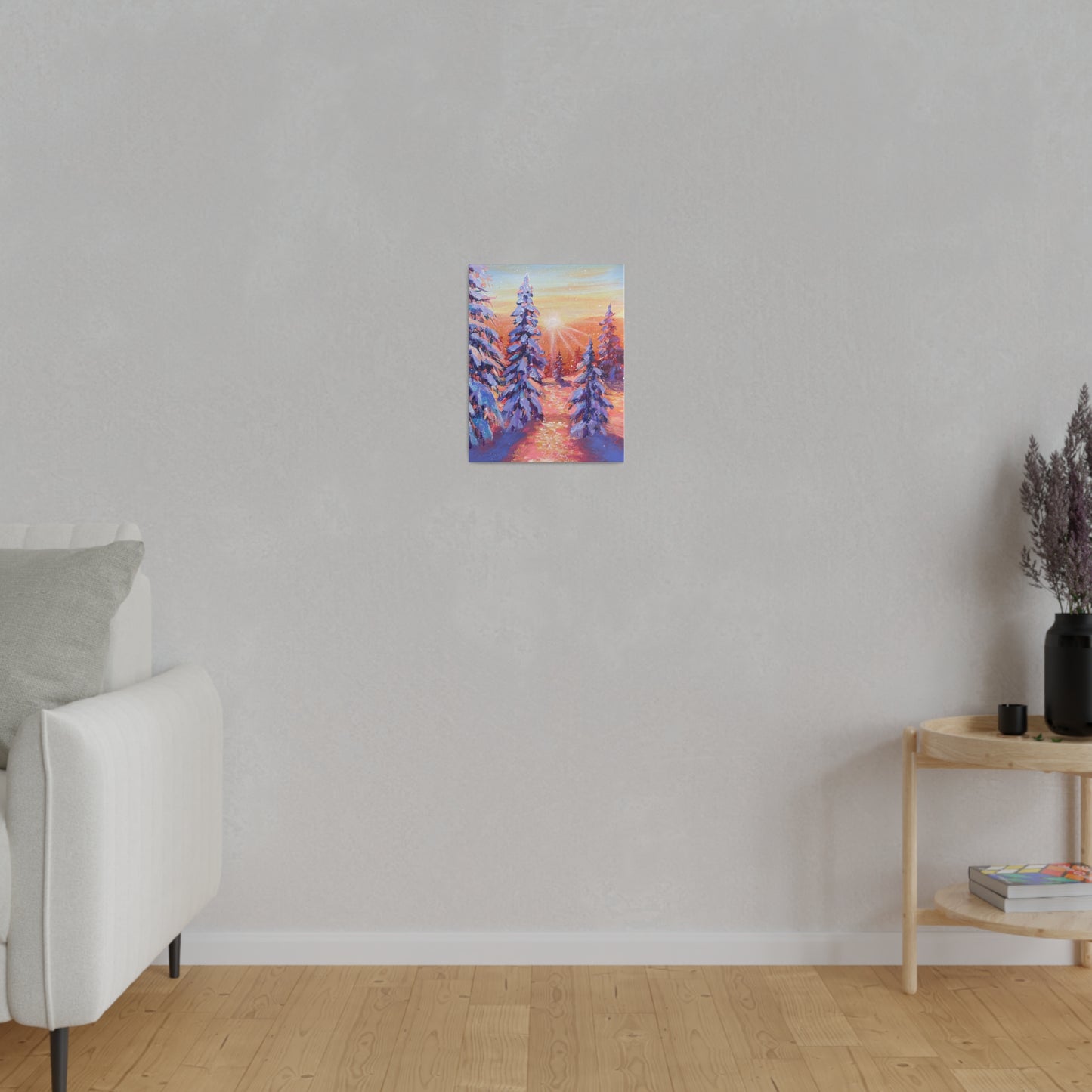 Alpine Sun | Matte Canvas, Stretched
