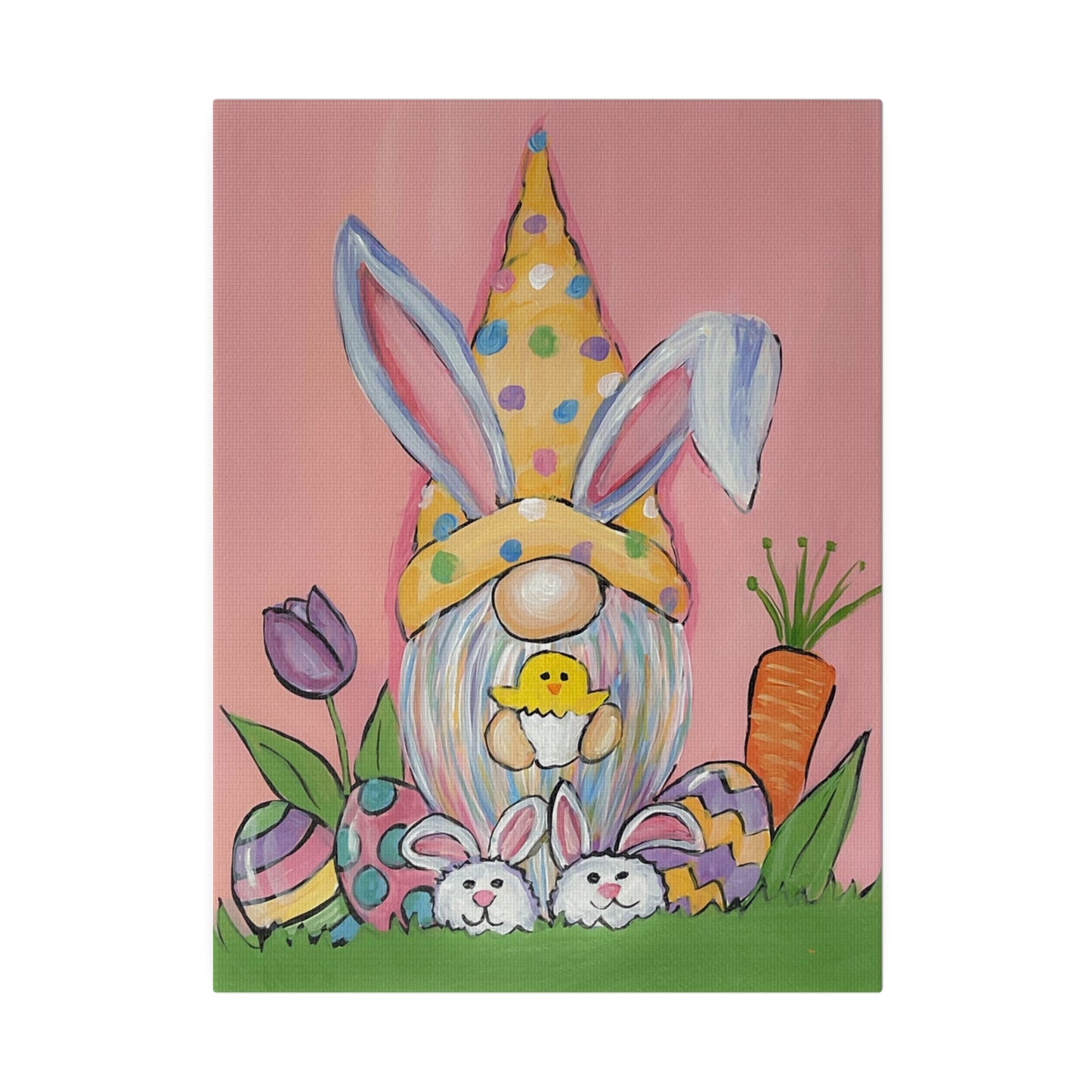 Easter Gnome | Matte Canvas, Stretched