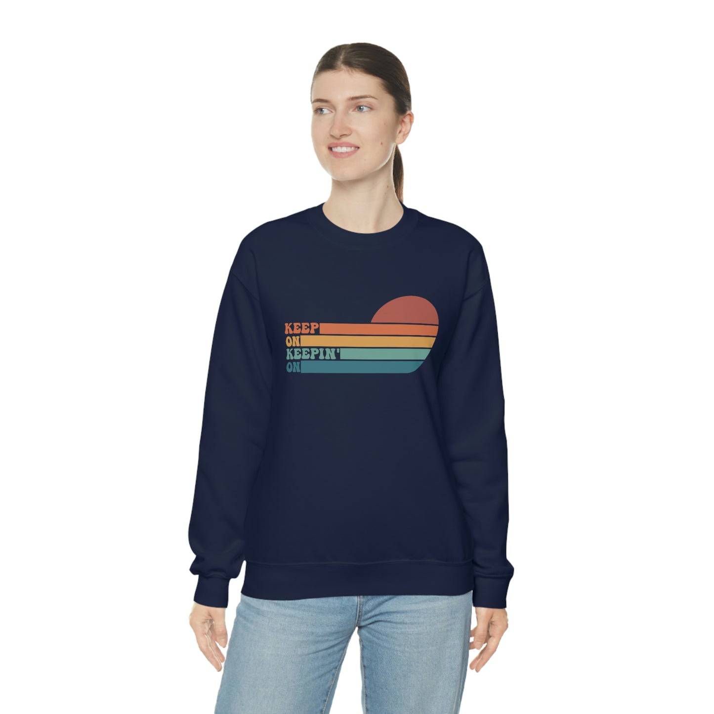 Keep On Keep'n On | Unisex Heavy Blend™ Crewneck Sweatshirt