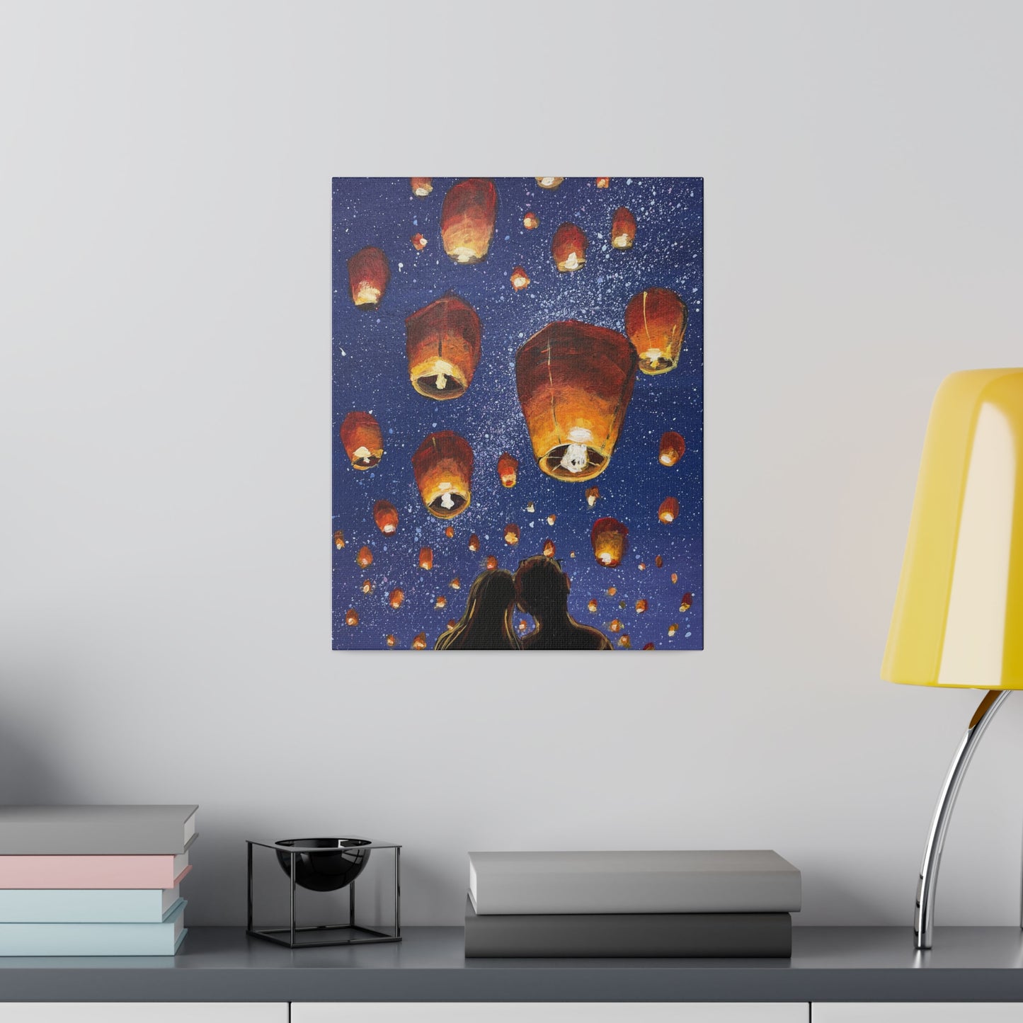 Taiwan Lantern Festival | Matte Canvas, Stretched