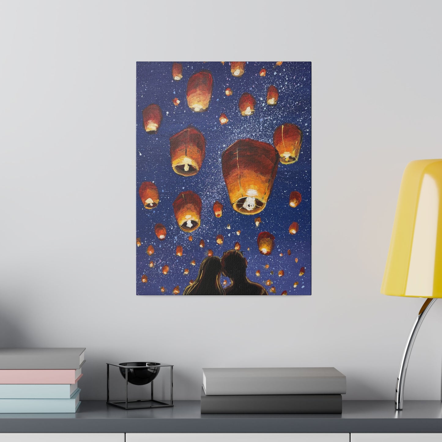 Taiwan Lantern Festival | Matte Canvas, Stretched