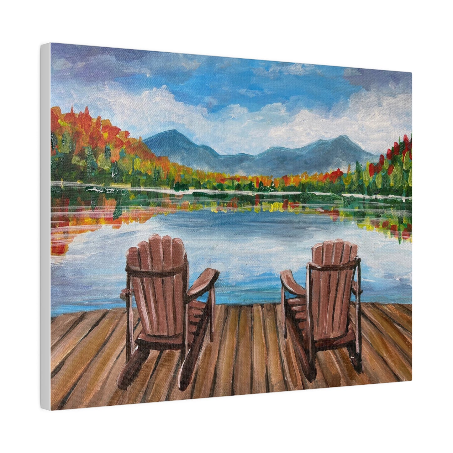 Adirondack Chairs | Matte Canvas, Stretched