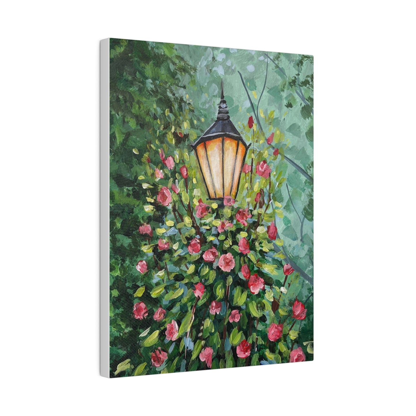 Summer Lamp Post | Matte Canvas, Stretched