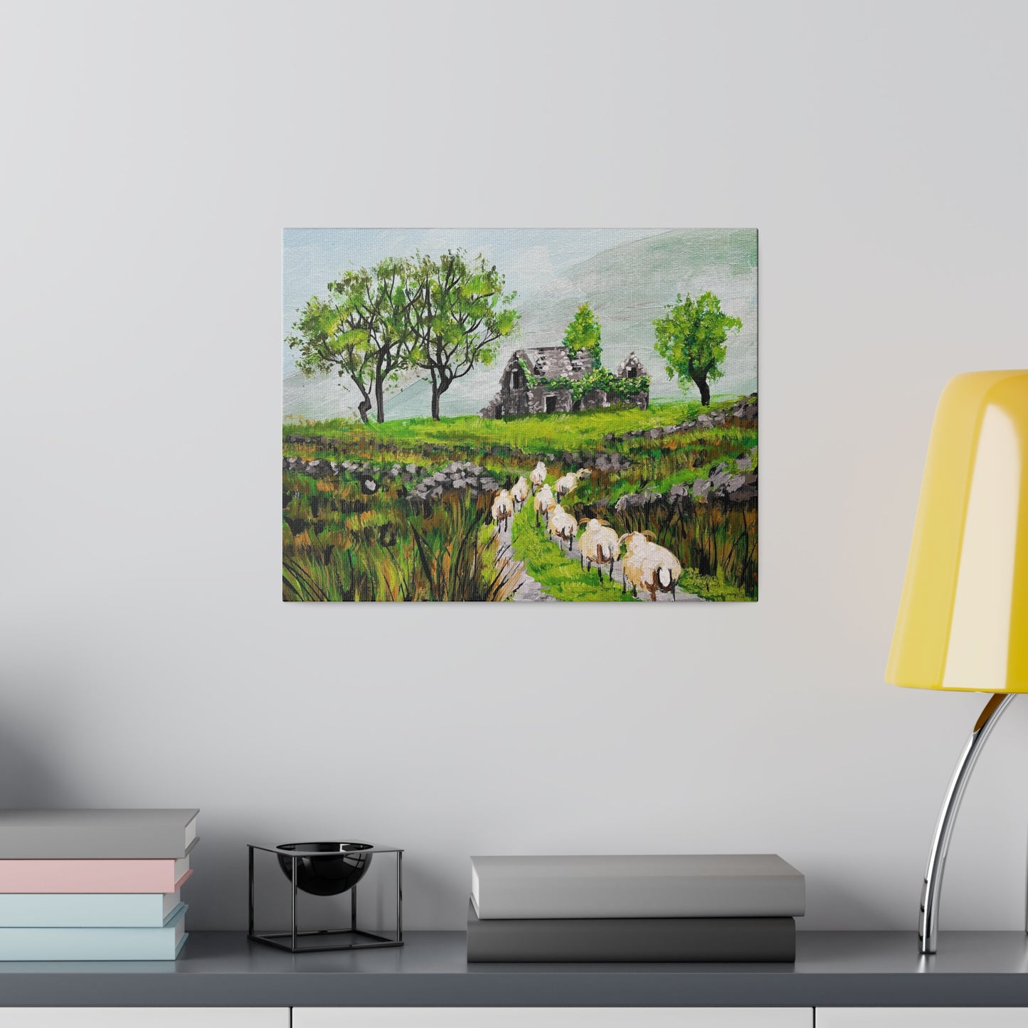 Ireland - Molly's Cottage | Matte Canvas, Stretched