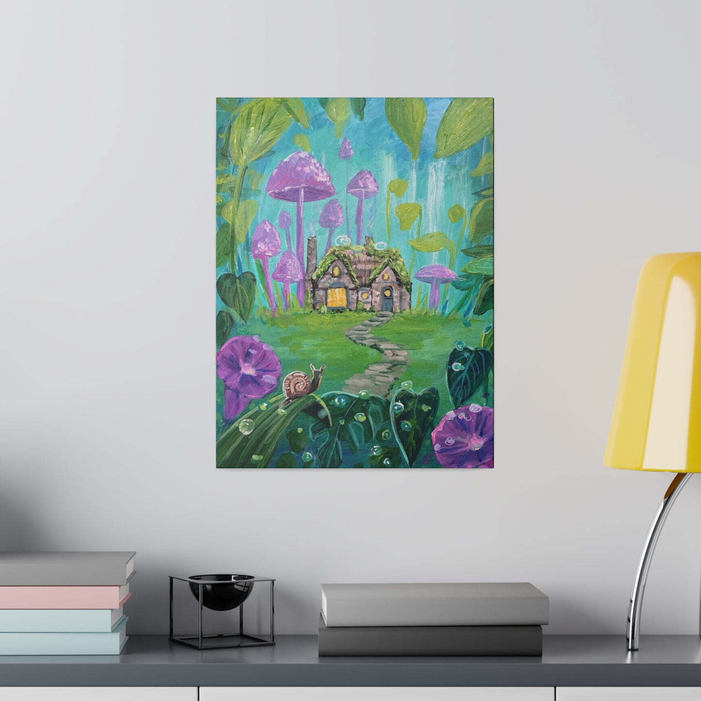 Fairy House | Matte Canvas, Stretched