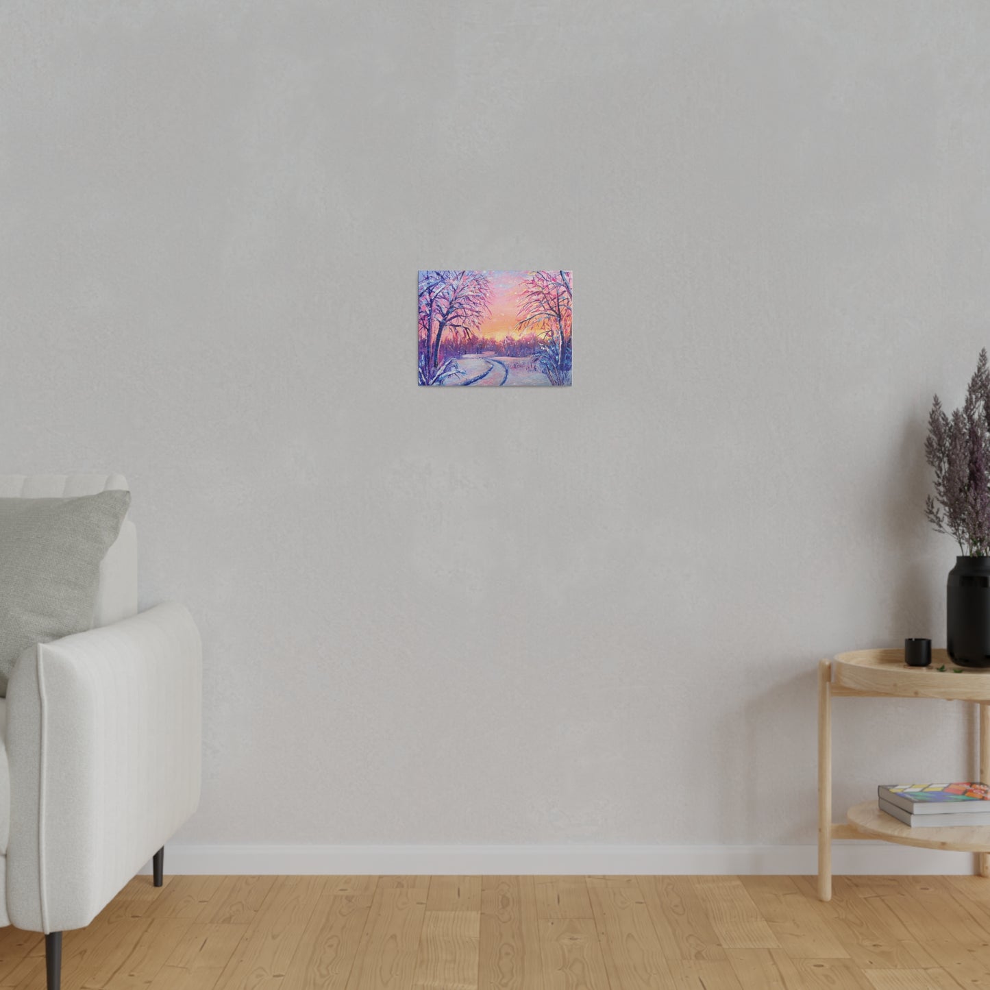 Winter Blush | Matte Canvas, Stretched