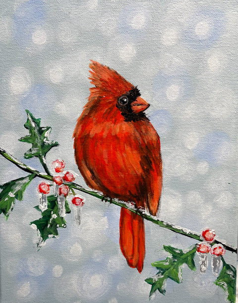 Holly Berry Birdie