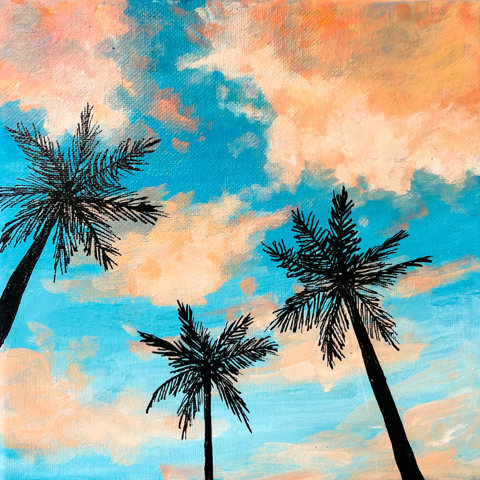 Tropical Sherbert Clouds