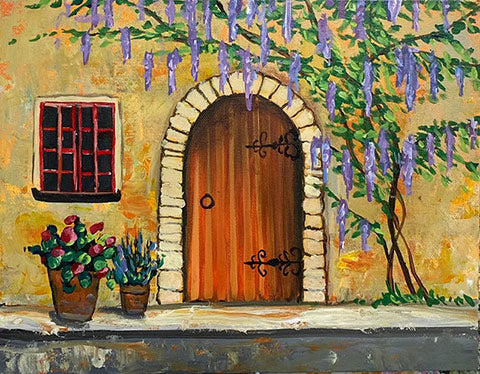 Tuscan Door