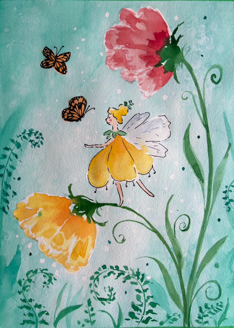 Bloom Sprite - Watercolour