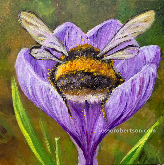 Fuzzy Bee Bum