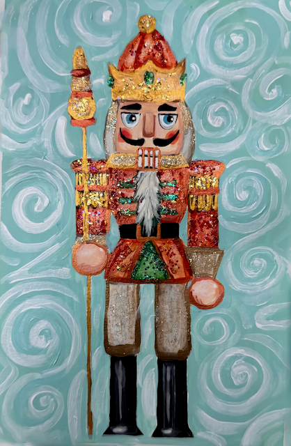 Glittery Nutcracker King