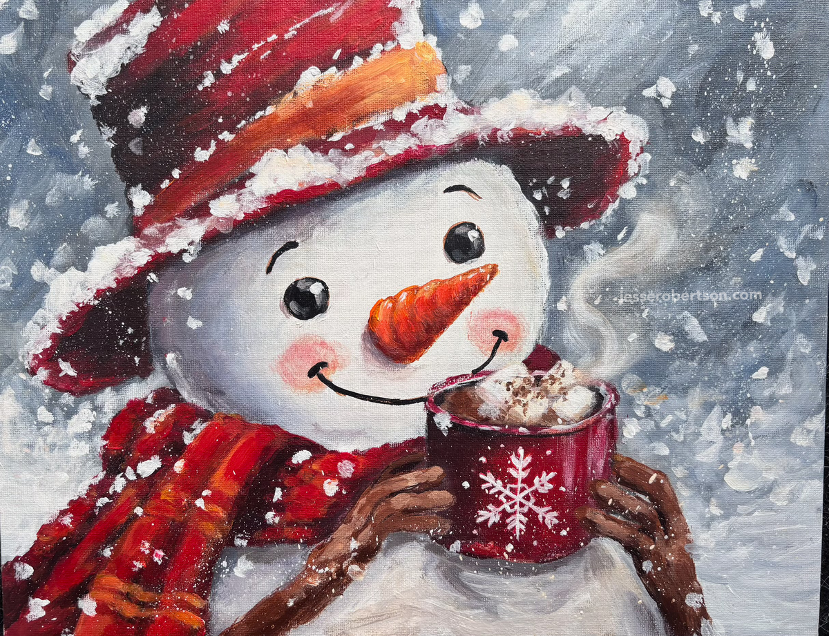 Hot Chocolate Snowman