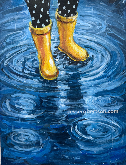 Rain Boots and Puddles