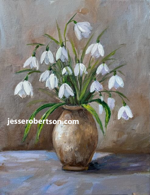 Snowdrop Still Life