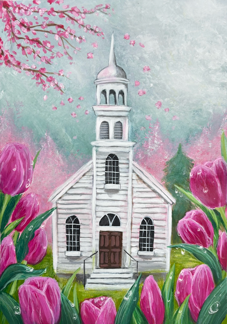Rustic Spring Church