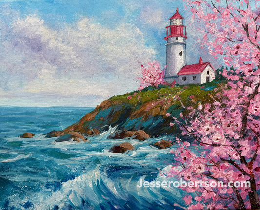 Spring Lighthouse