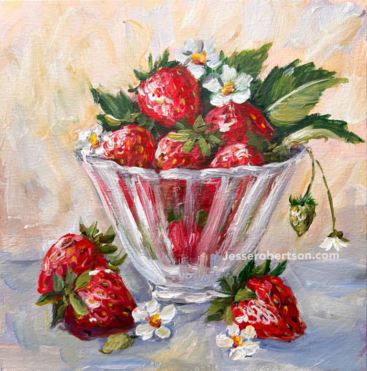 Strawberry Still Life