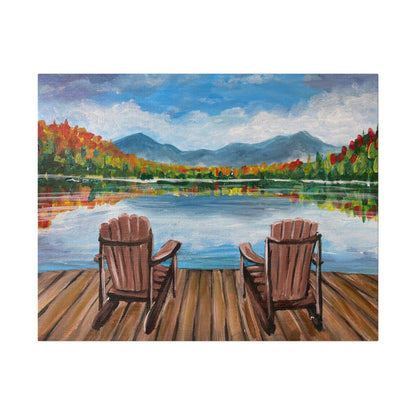 Adirondack Chairs | Matte Canvas, Stretched