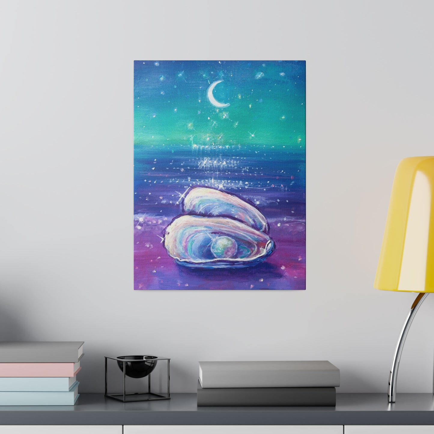 Iridescent Shell | Matte Canvas, Stretched