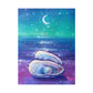 Iridescent Shell | Matte Canvas, Stretched